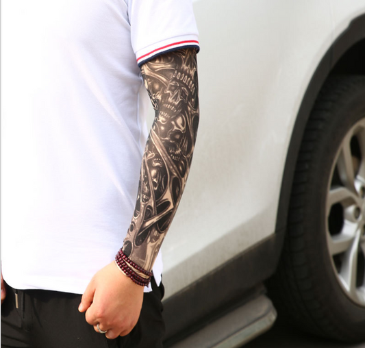 Mangas Protectoras UV con Tatuajes Temporales - Diseño Unisex