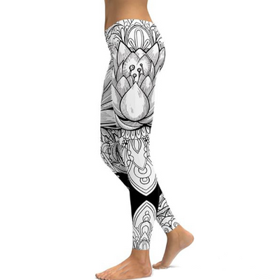 Pantalones de Yoga Estampados para Mujer - Fitness y Comodidad - Image 5