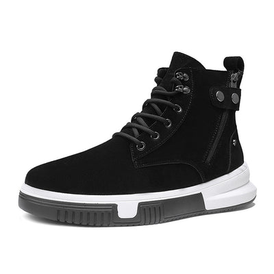 Botas Martin de Punta Redonda - Zapatos Escolares Versátiles - Image 14