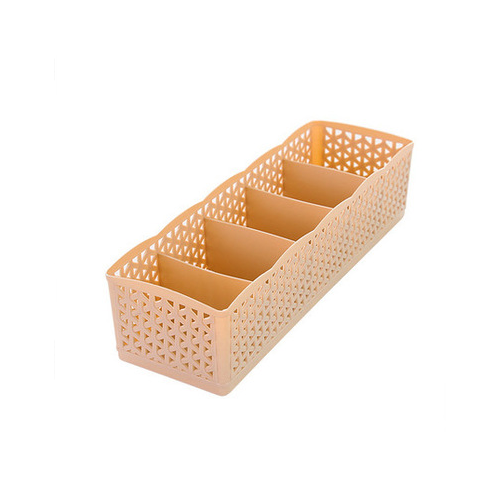 Organizador de Plástico Apilable 5 Compartimentos para Ropa Interior y Calcetines - Image 8