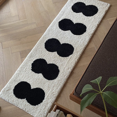 Tapete Absorbente de Terciopelo Grueso Antideslizante para Sala y Comedor - Image 7