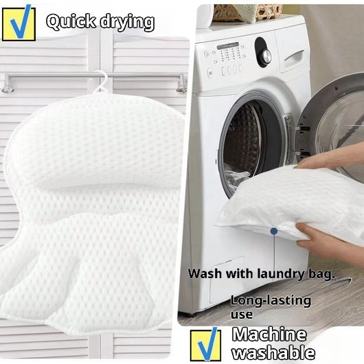 Almohada de Baño 4D Lavable - Cojín de Espuma para Bañera - Image 3