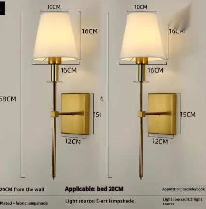 Lámpara de Pared LED para Lectura en Dormitorio - Image 7