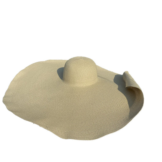 Sombrero de Playa Plegable Extragrande con Protección Solar - Image 3