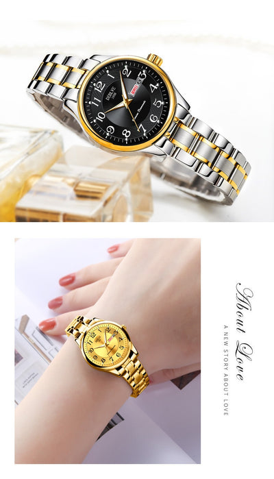 Reloj de Acero Ultrafino con Doble Calendario, Luminoso e Impermeable - Image 16