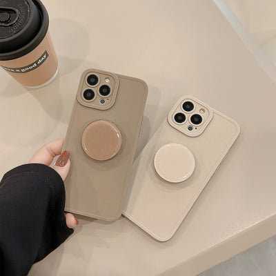 Funda Retro Minimalista para Celular con Soporte Integrado - Image 4