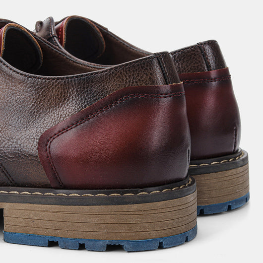 Zapatos de Cuero Retro para Hombre Talla Grande - Estilo Verano - Image 10