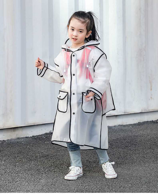 Poncho Impermeable Transparente para Niños - Image 15