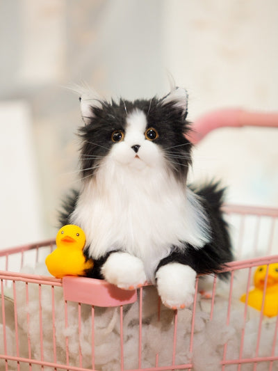Gato de Peluche Realista - Juguete Suave para Niñas, Regalo Perfecto - Image 11