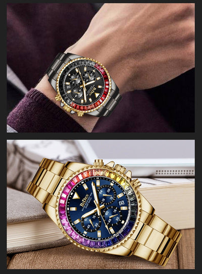Reloj de Cuarzo para Hombre Resistente al Agua Estilo Casual - Image 21