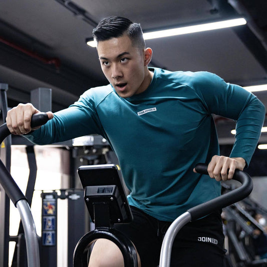 Camiseta Deportiva de Manga Larga para Hombre