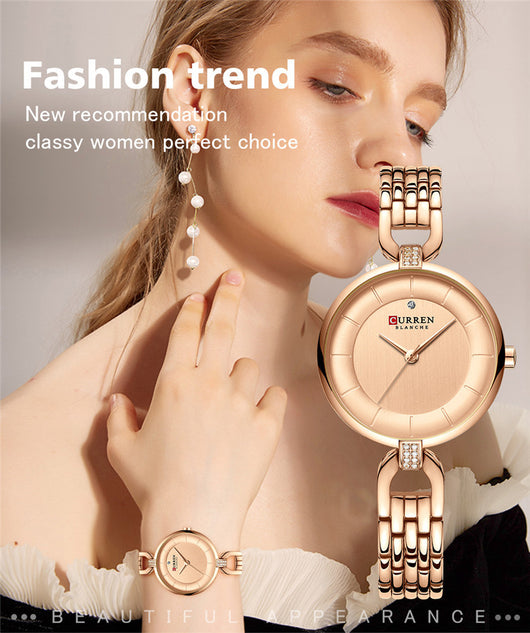 Reloj de Mujer con Cristales Brillantes Resistente al Agua - Image 18