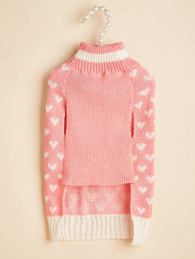 Suéter para Perro con Corazón y Moño - Diseño de Personalidad Fashion - Image 14