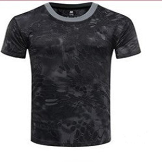 Playera Táctica Camuflaje Secado Rápido con Malla Transpirable - Image 3