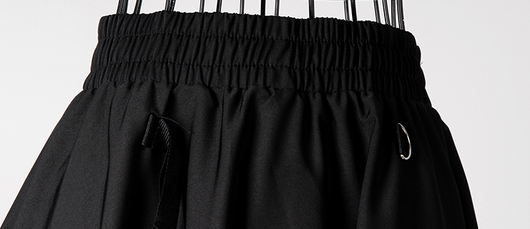 Falda Midi Negra Elegante Ajustada Clásica - Image 9