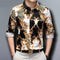 Blusa Floral Estilo Asiático
