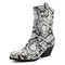 Botas para Mujer con Estampado de Serpiente