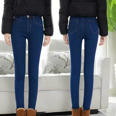 Pantalones vaqueros gruesos para mujer - Image 12