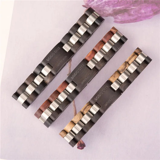 Pulsera de Madera de Sándalo con Lettering - Joya de Moda Artesanal - Image 14