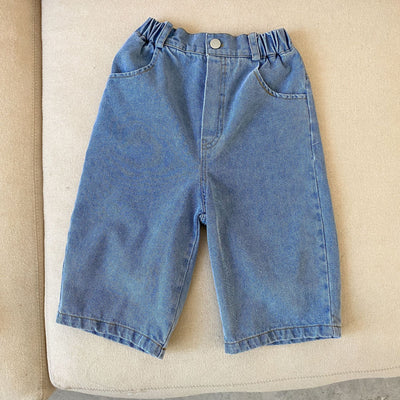 Pantalones Vaqueros Niña Cintura Ancha Estilo Moderno - Image 9