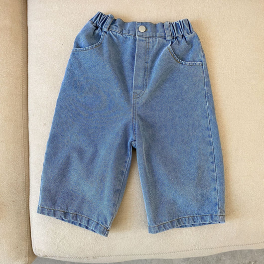Pantalones Vaqueros Niña Cintura Ancha Estilo Moderno - Image 9