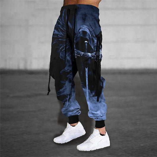 Pantalones Harem Deportivos con Cintura Elástica y Estampado Animal 3D - Image 17