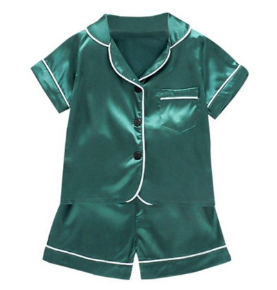Pijama de Manga Larga Color Sólido para Otoño - Image 6