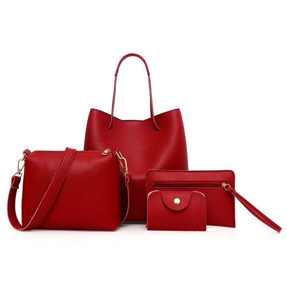 Bolso de Mano Organizador de Cuatro Compartimentos