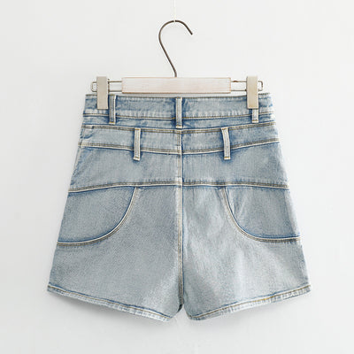 Shorts Denim Ajustados para Mujer - Image 3