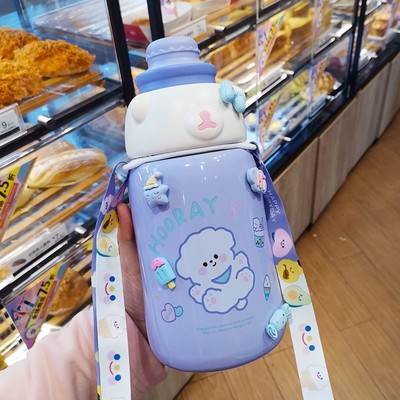 Termo Infantil con Popote Diseño Osito - Gran Capacidad y Aislamiento Térmico - Image 11