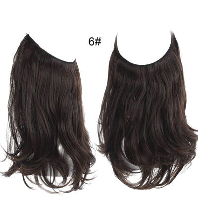 Peluca Corta Ondulada Rizada para Mujer 40-45cm - Image 49