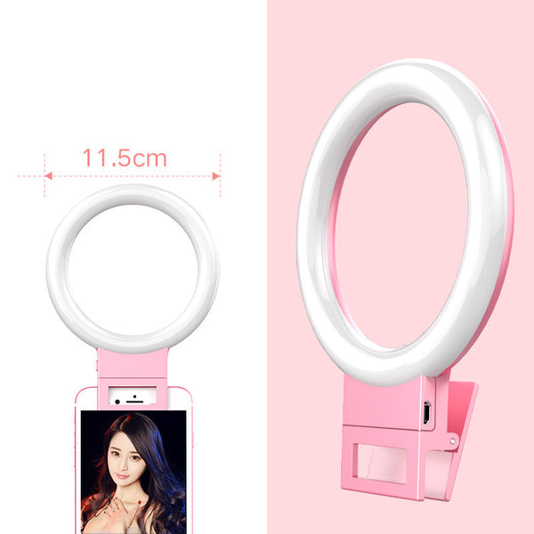 Anillo de Luz LED para Selfies y Videos en Celular