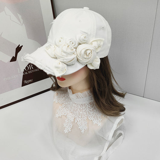 Gorra de Pato Cristal 3D Rosa con Luz LED - Diseño Luxury Fashion - Image 8