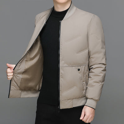 Chaqueta de Plumas para Hombre - Abrigo Casual Deportivo Impermeable - Image 16