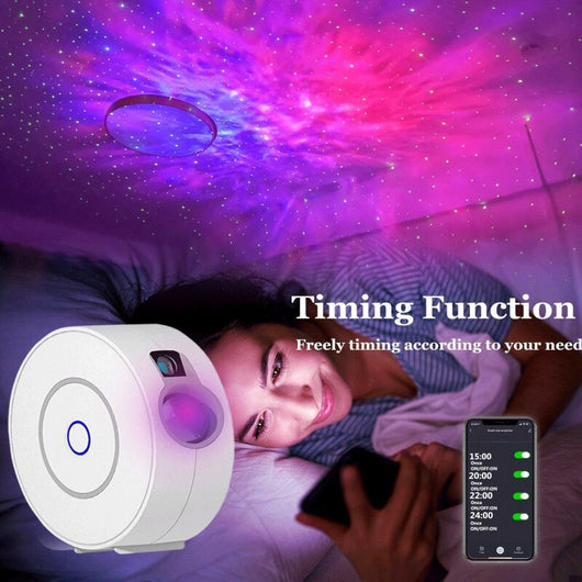 Lámpara Proyector de Cielo Estrellado - Luz Ambientadora Creativa - Image 3