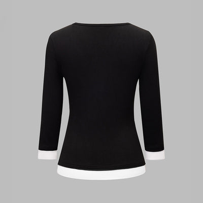 Camiseta Minimalista de Manga Larga para Mujer - Image 4