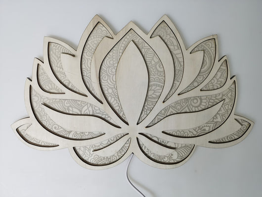 Luz Nocturna Mandala para Yoga - Lámpara Atmosférica Relajante - Image 3