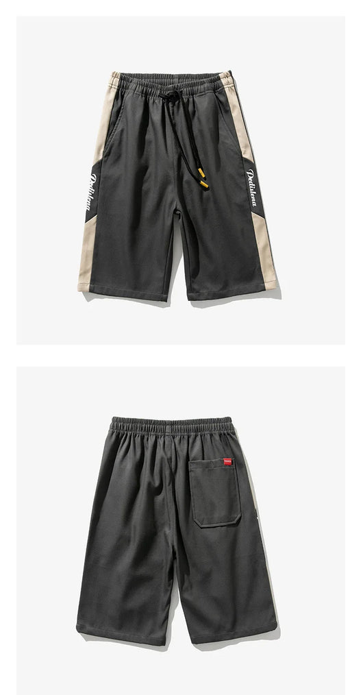 Shorts Overol Casual para Hombre Talla Grande Deportivo - Image 8