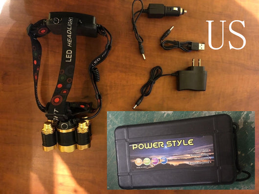 Linterna Frontal LED de 3 o 5 Luces - Image 8