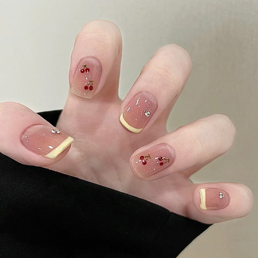 Uñas Postizas Cat Eye Rubor - Parches de Manicura Lista para Usar - Image 6