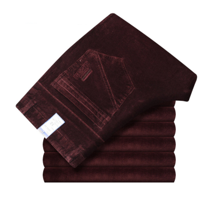 Pantalones de Pana Elástica Rectos para Hombre - Image 15