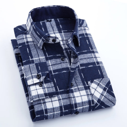 Camisa de Franela Casual para Hombre - Image 5