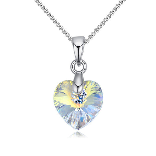 Collar de Cristal Chapado en Oro Austriaco