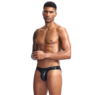 Panties Brillantes de Cintura Baja con Estampado Serpiente - Image 6