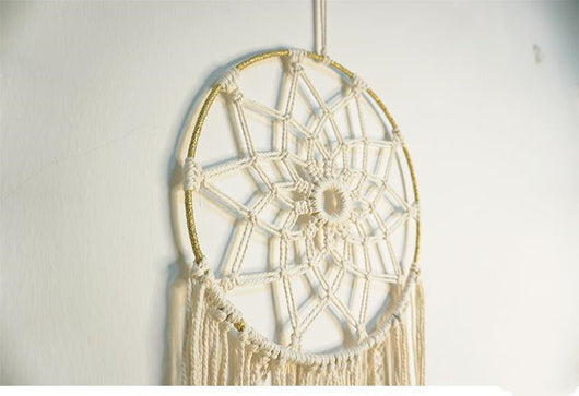 Tapiz Tejido a Mano en Algodón - Decoración de Pared Artesanal - Image 2