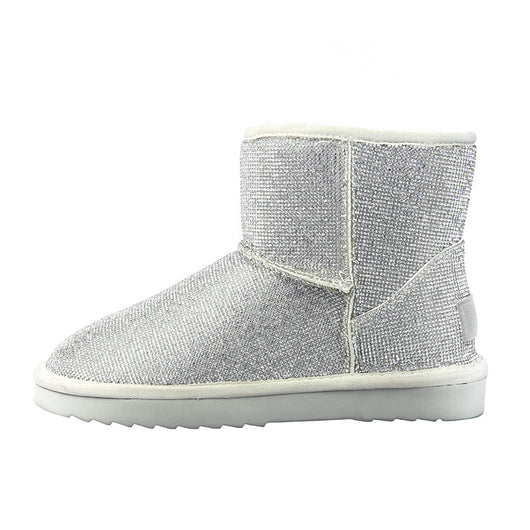 Botas Cortas para Mujer con Brillantes y Forro Térmico - Image 3
