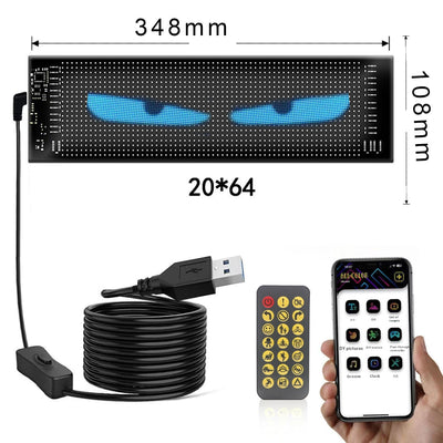 Pantalla Inteligente Bluetooth Flexible para Publicidad Automotriz - Image 6