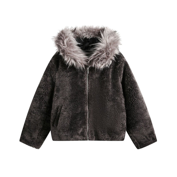 Chaqueta Retro Americana de Algodón con Forro Polar Cálido - Image 6