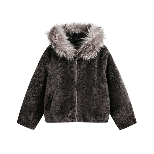Chaqueta Retro Americana de Algodón con Forro Polar Cálido - Image 6