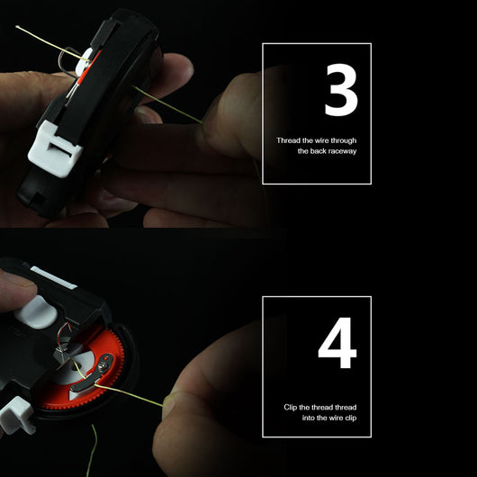 Máquina Automática para Atar Anzuelos de Pesca Eléctrica - Image 13